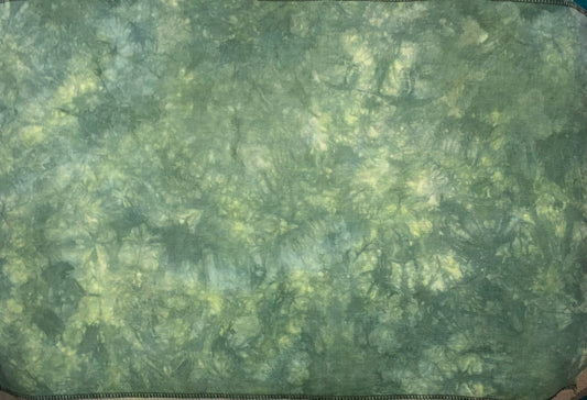 32ct linen - 18x27 - Blues, Greens, & Yellows - Dyeing for Cross Stitch