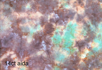Aida - Forest Floor - Dyeing for Cross Stitch