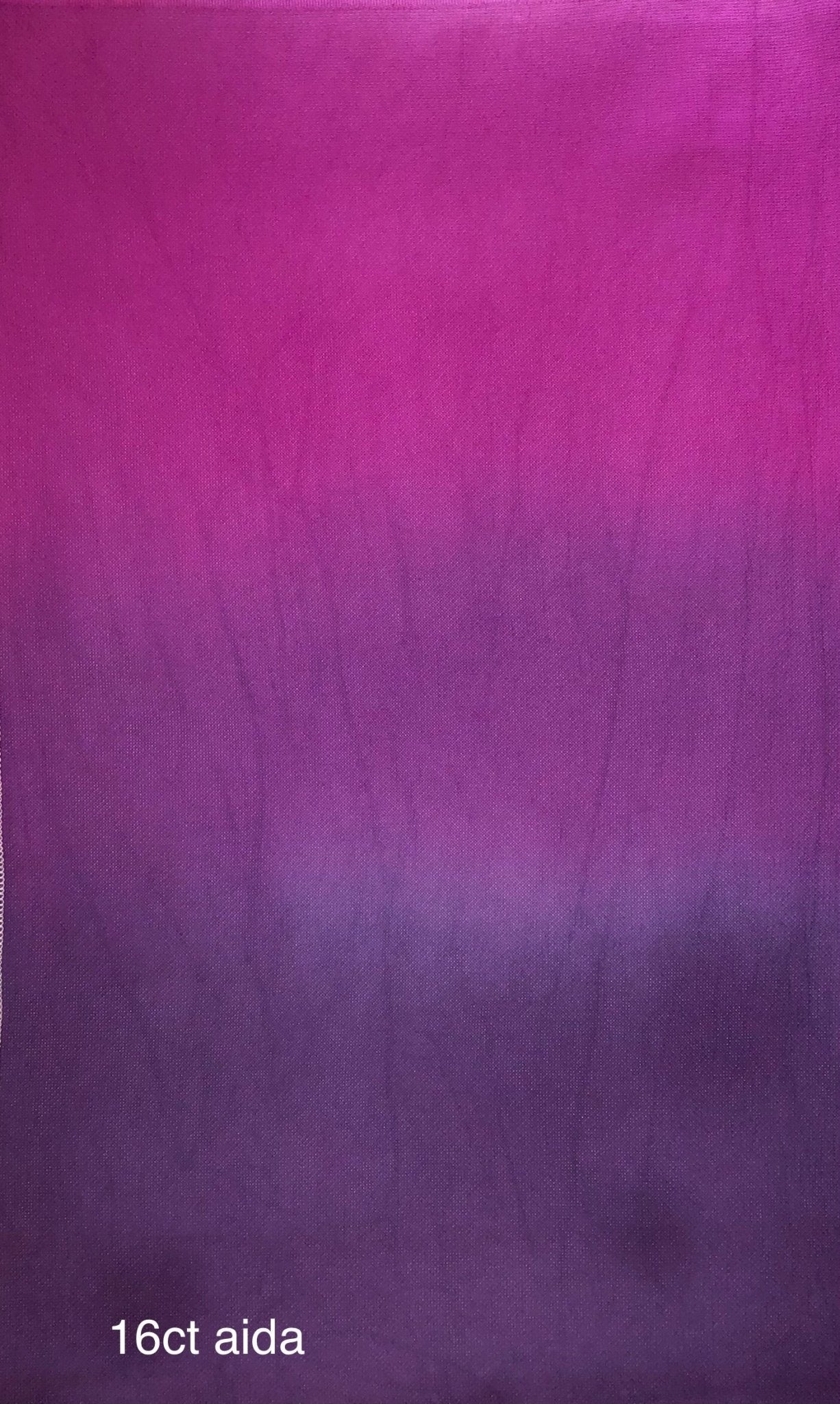 Aida - Purple Haze - Dyeing for Cross Stitch