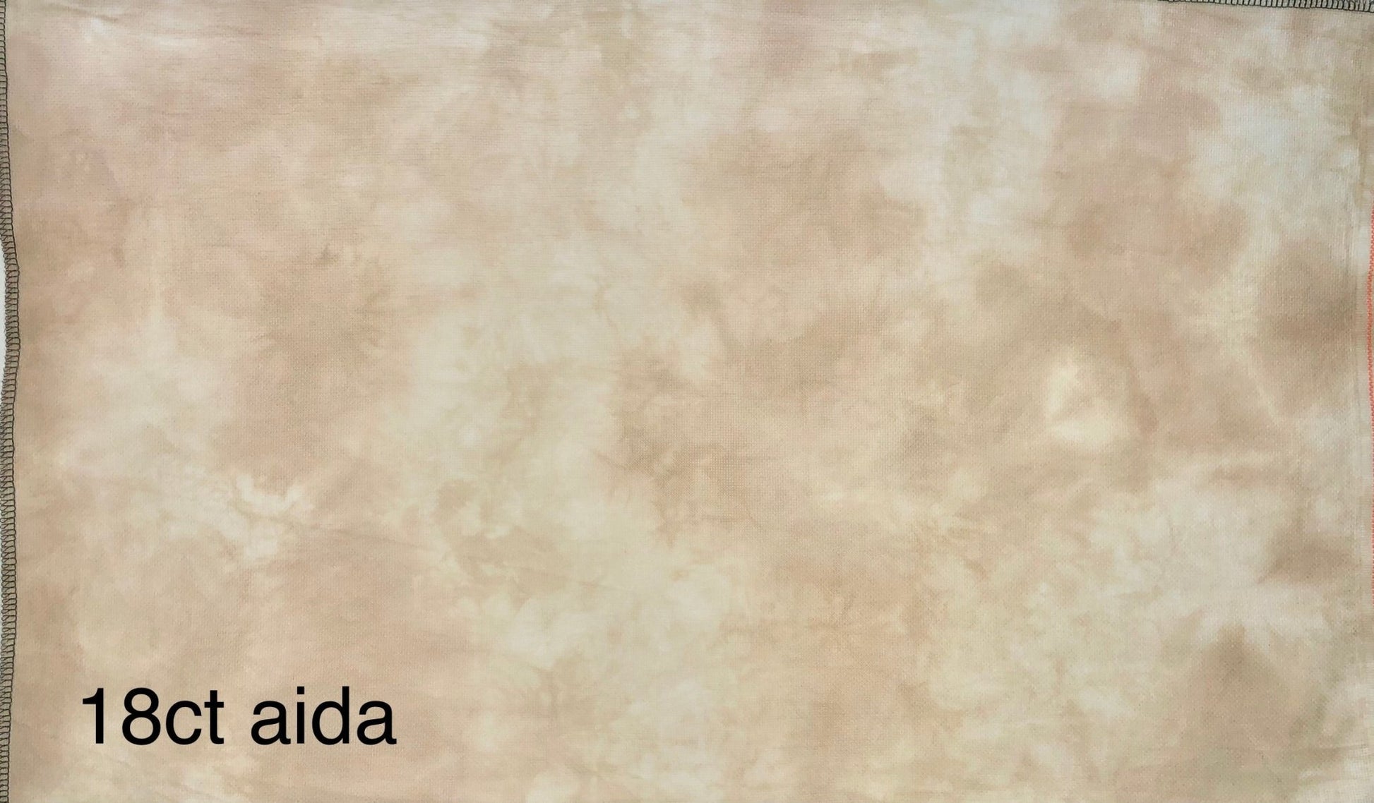 Aida - Sand Dunes - Dyeing for Cross Stitch