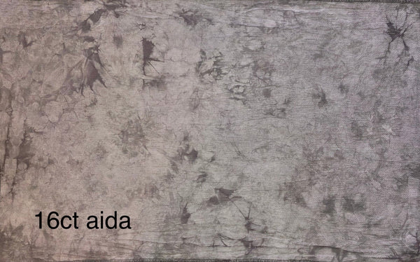Aida - Slate - Dyeing for Cross Stitch