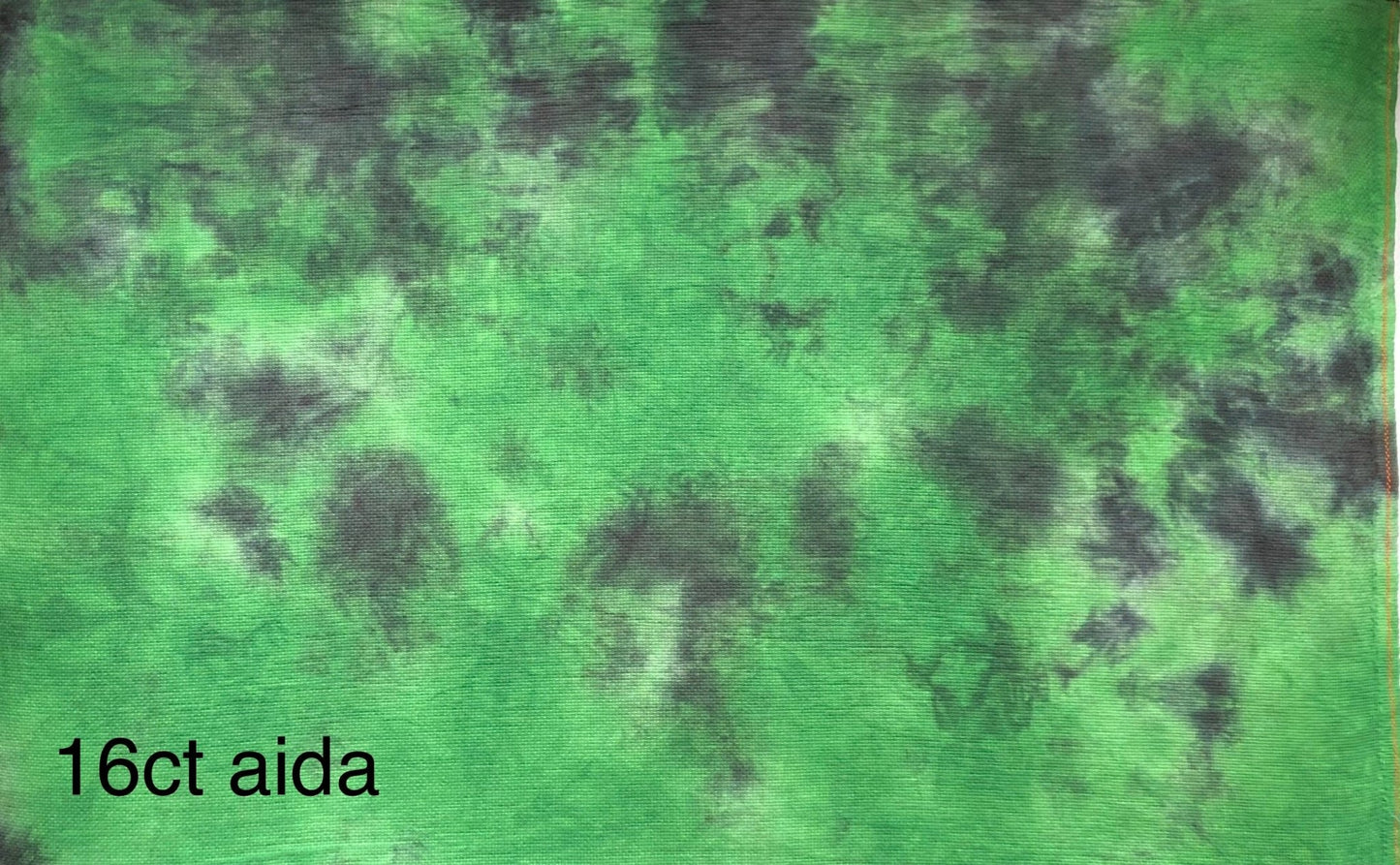Aida - Wicked - Dyeing for Cross Stitch
