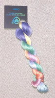 Cotton hand dyed floss - Dragonfly Wing - Dyeing for Cross Stitch