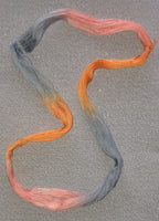 Cotton hand dyed floss - Dreamsicle - Dyeing for Cross Stitch