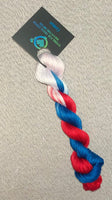Cotton hand dyed floss - RWB - SOLO - Dyeing for Cross Stitch