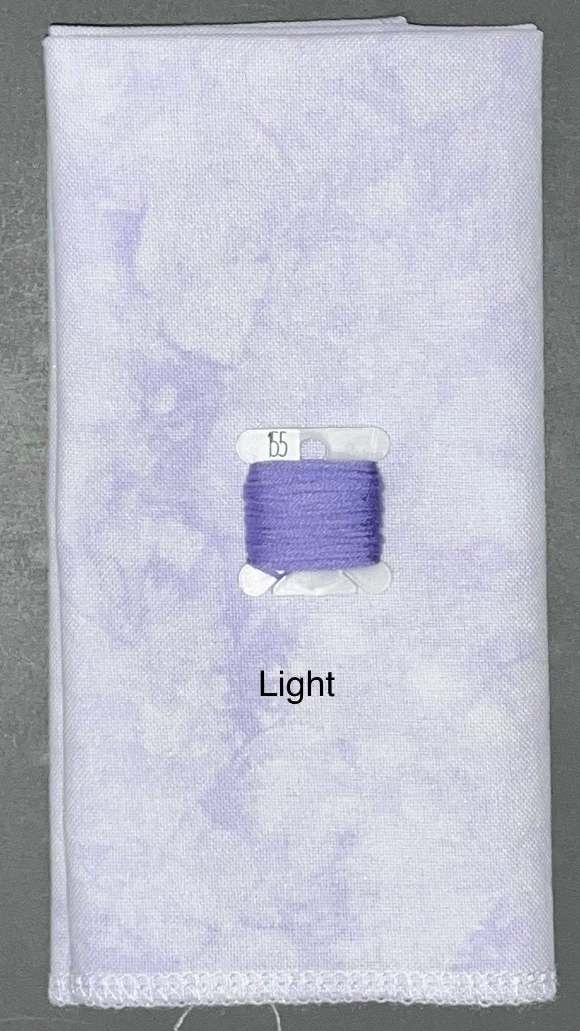 Evenweave - Lilac - Dyeing for Cross Stitch