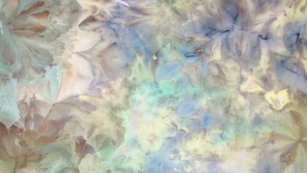 16ct aida - 18x29 - Ice Dyed - Multi Color