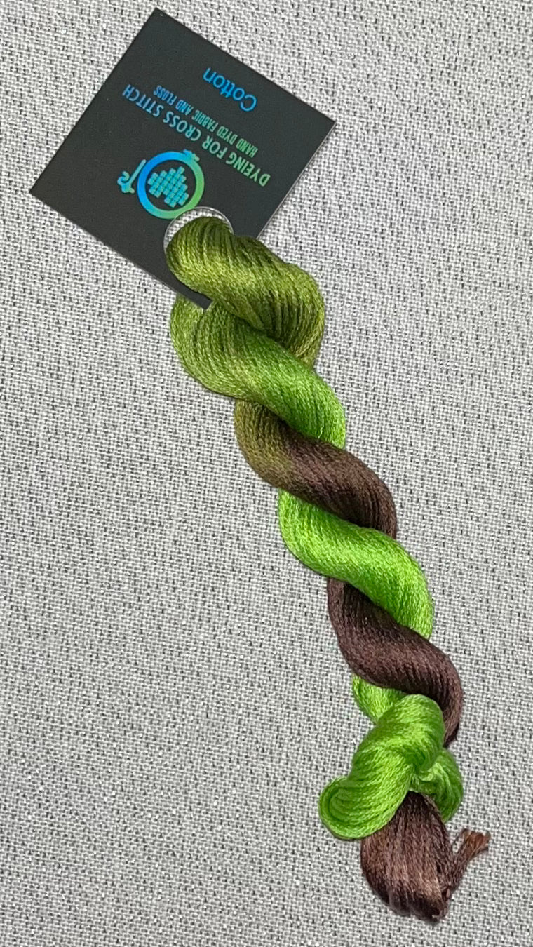 Cotton hand dyed floss - Baumhaus