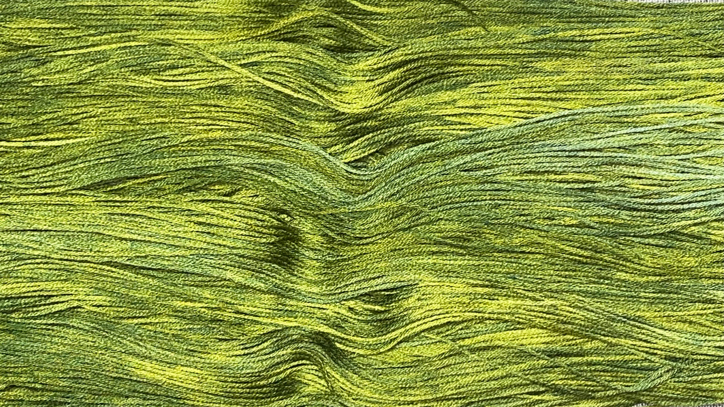 Cotton hand dyed floss - Ice Dyed SOLO II