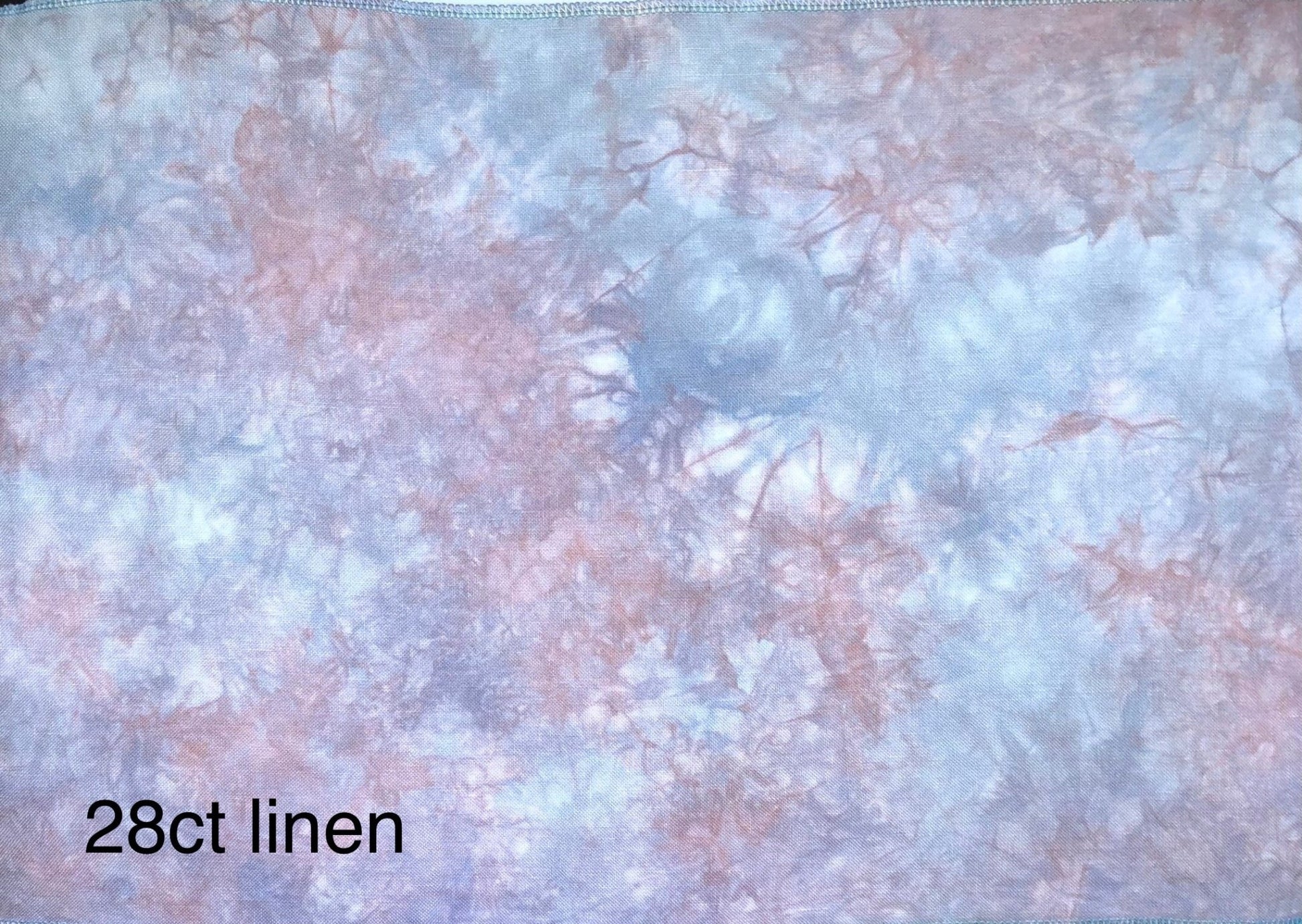 Linen - Bedrock - Dyeing for Cross Stitch
