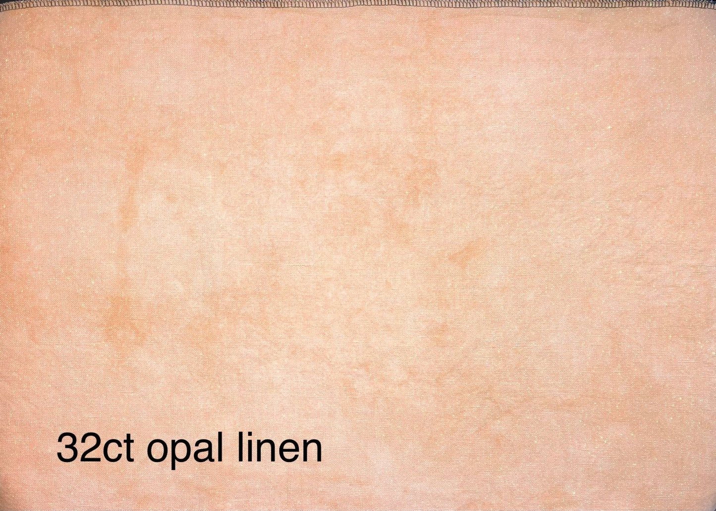 Linen - Cornucopia - Dyeing for Cross Stitch