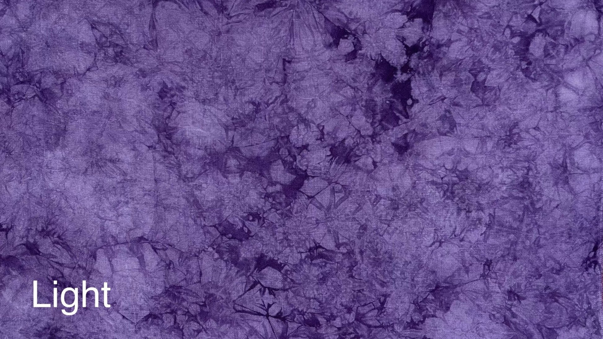 Linen - Crushed Velvet - Dyeing for Cross Stitch