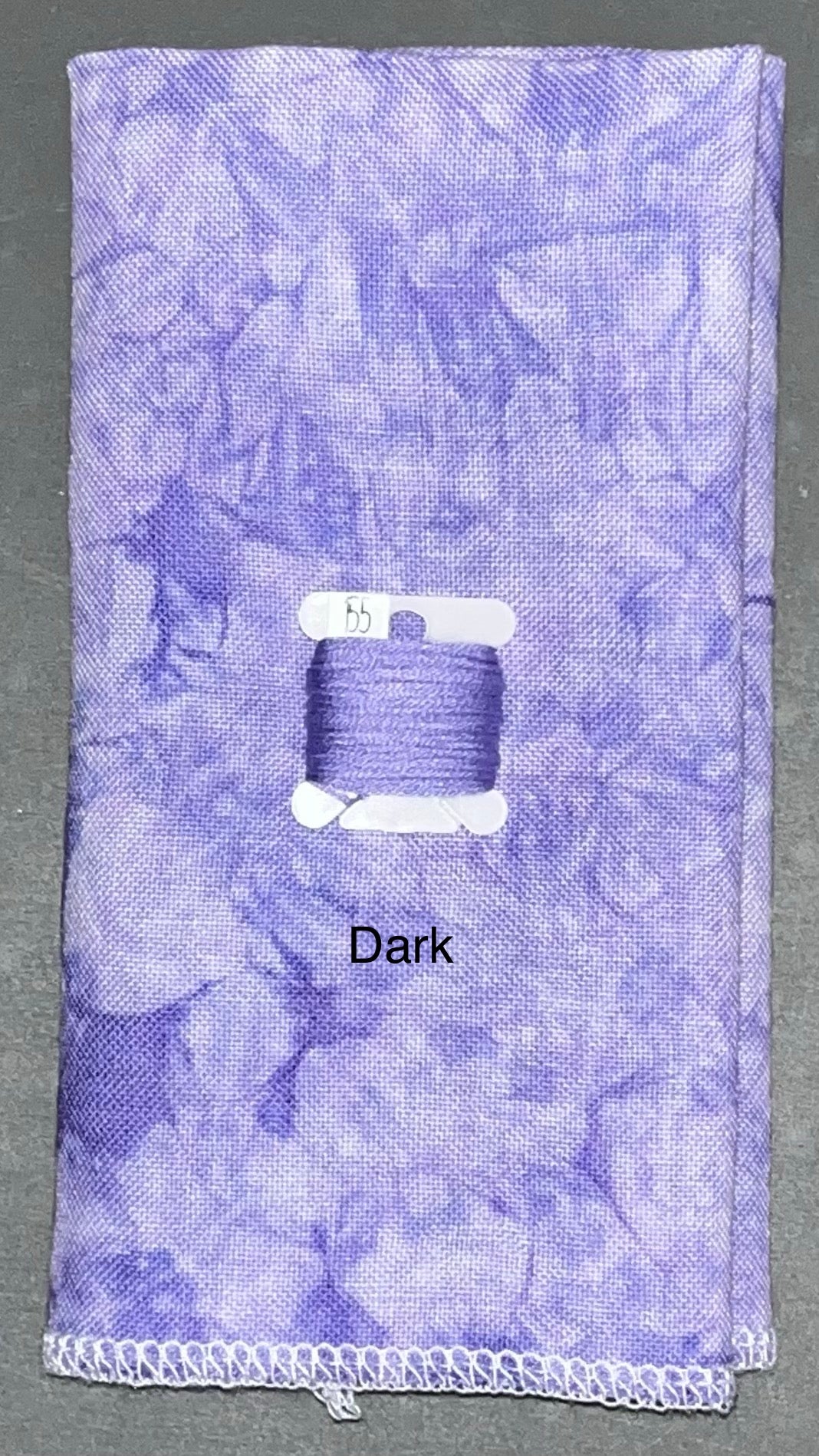 Linen - Lilac - Dyeing for Cross Stitch