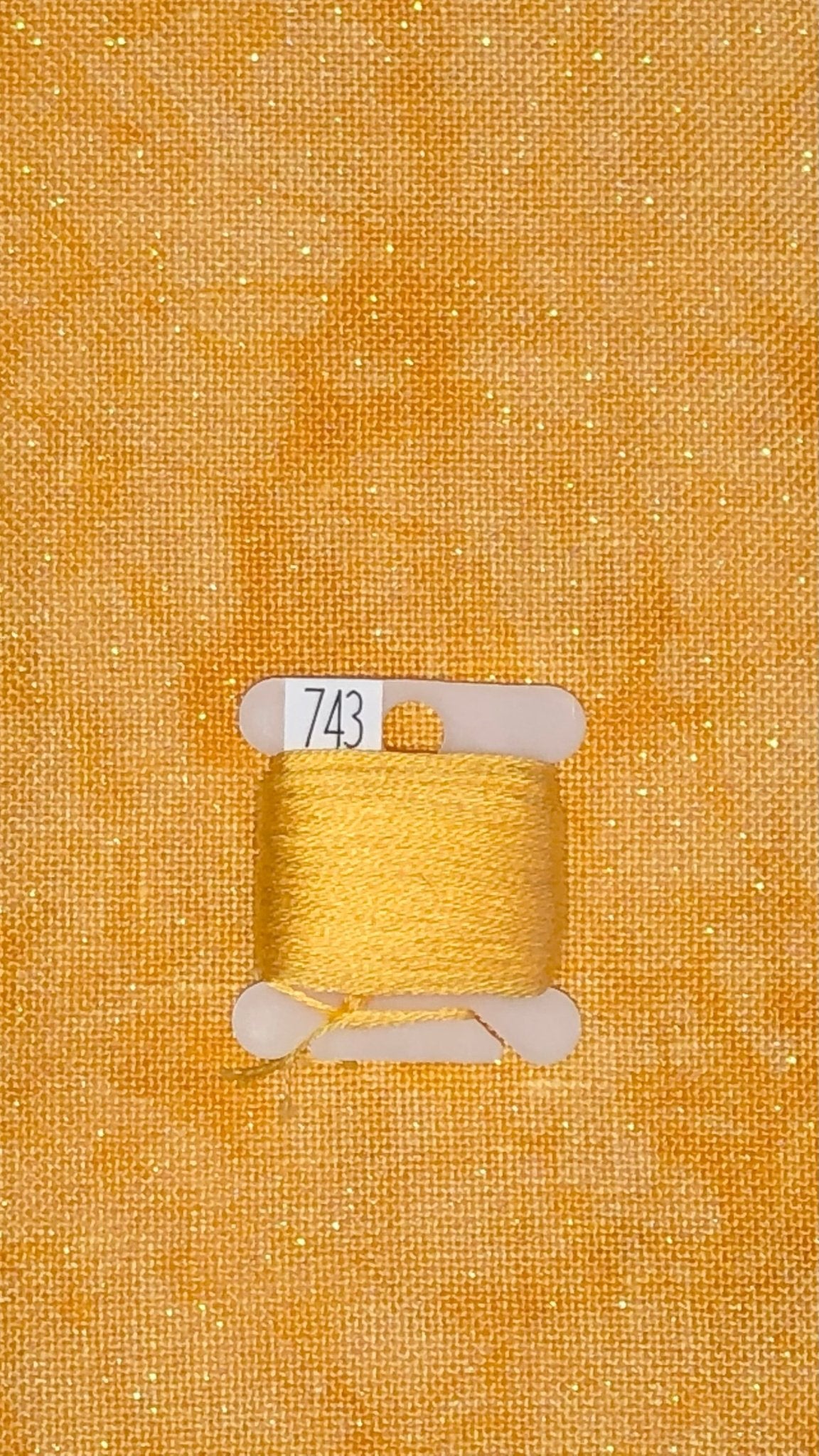 Linen - Marigold - Medium - Dyeing for Cross Stitch