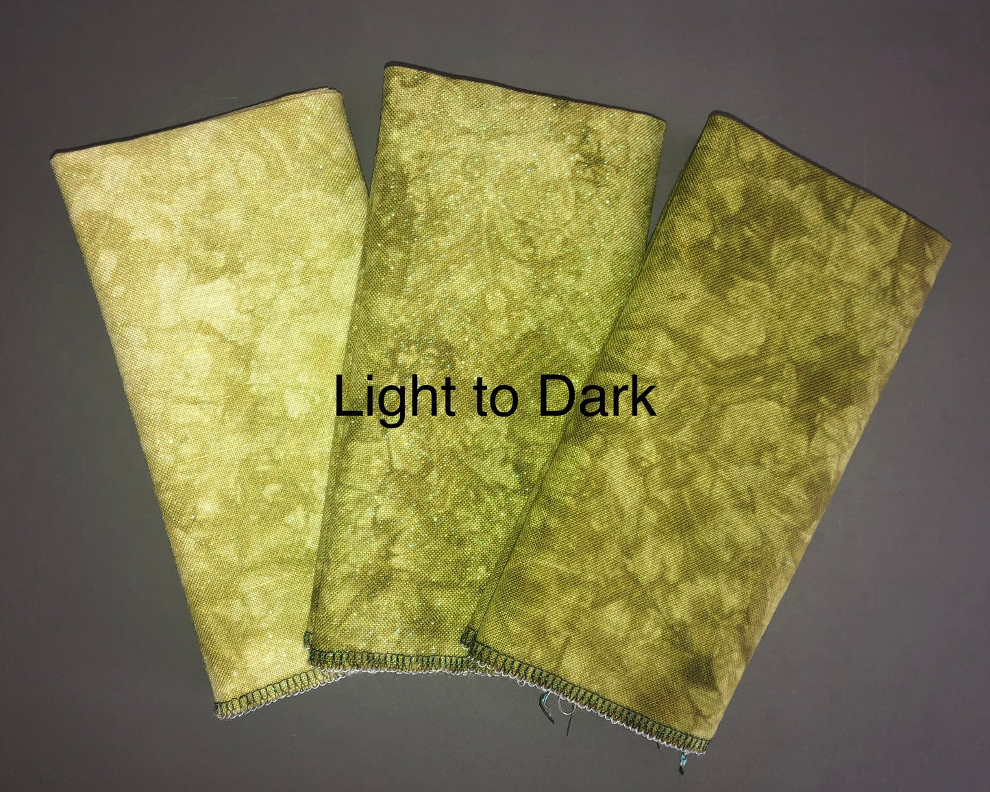 Linen - Moss - Light - Dyeing for Cross Stitch