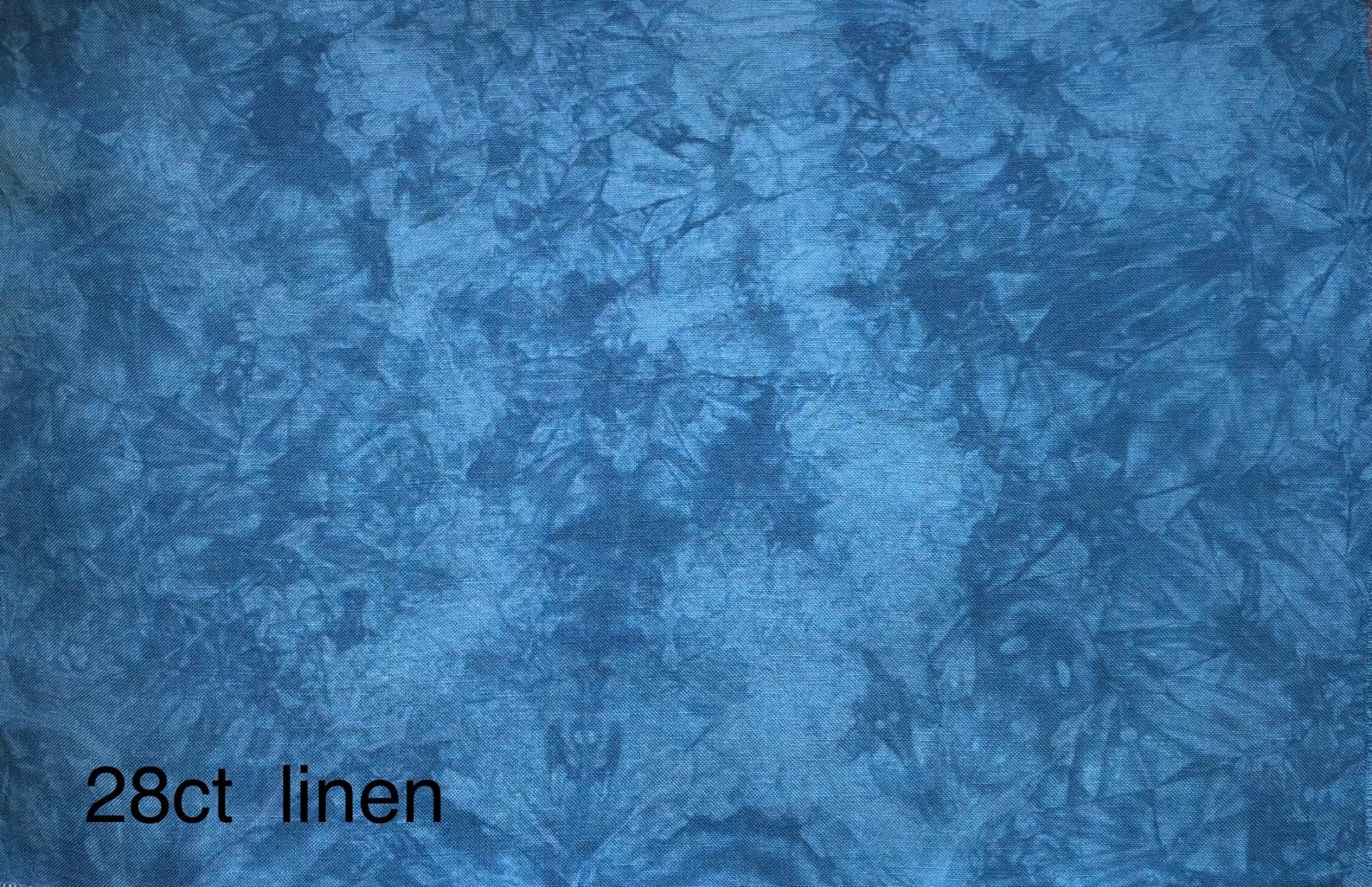 Linen - Simply Navy - Light - Dyeing for Cross Stitch