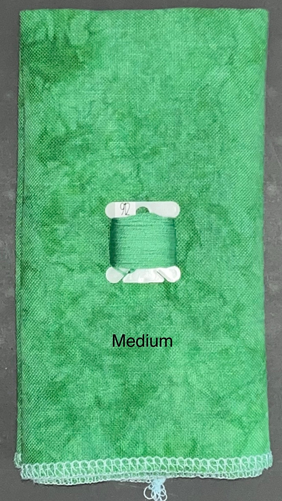 Linen - Spring Green - Dyeing for Cross Stitch