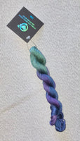 Silk hand dyed floss - African Violets - Dyeing for Cross Stitch