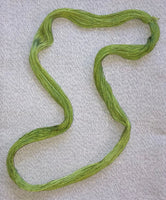 Silk hand dyed floss - Fern - Dyeing for Cross Stitch