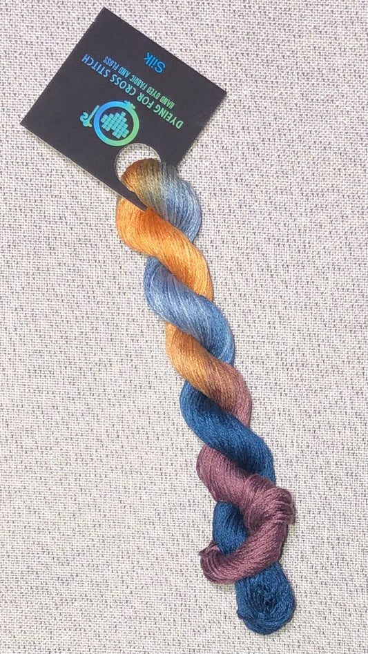 Silk Hand Dyed Floss – Dyeing for Cross Stitch