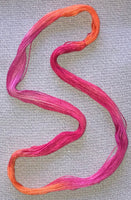 Silk hand dyed floss - Gerber - Dyeing for Cross Stitch