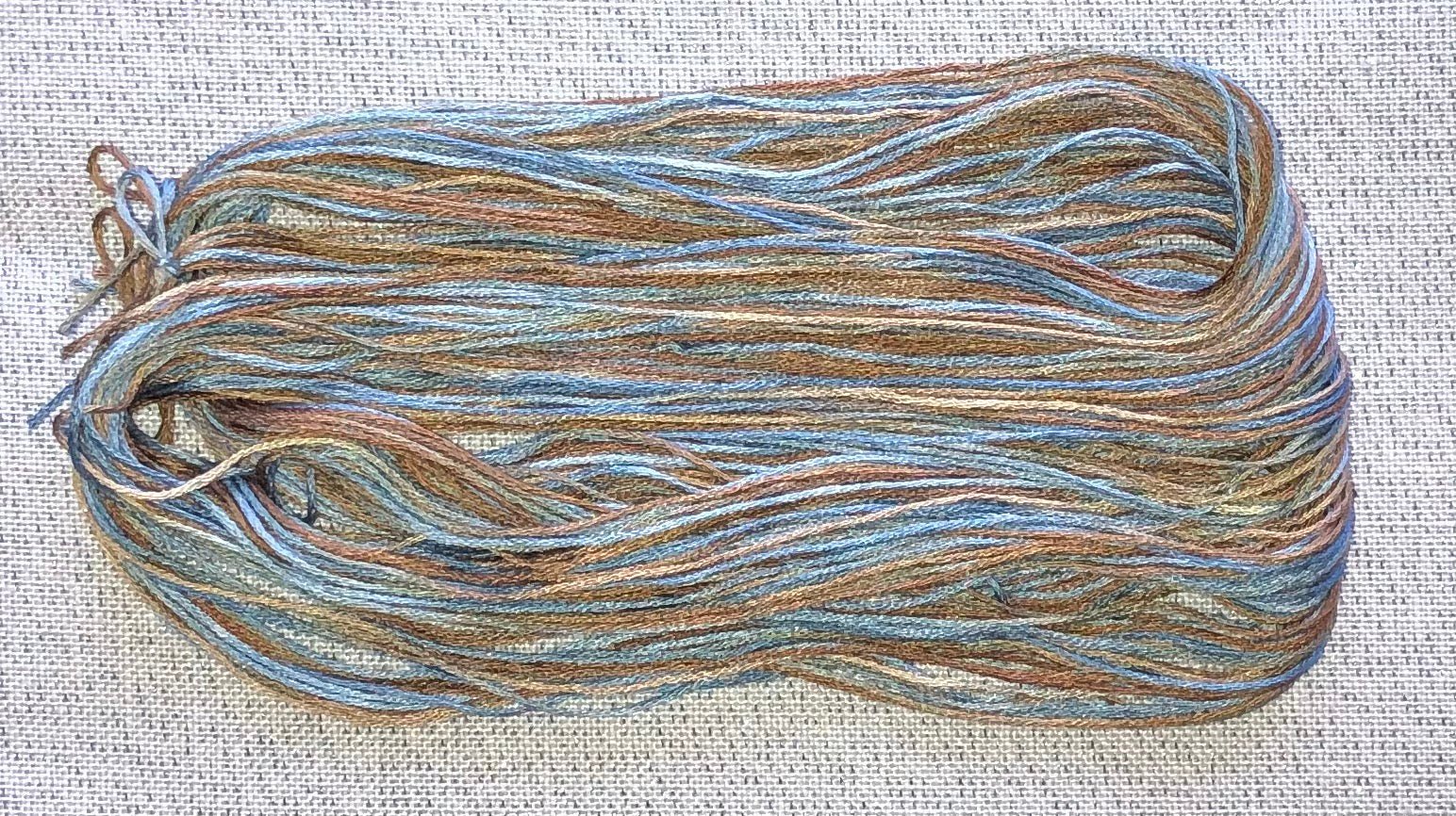 Silk hand dyed floss - Havenwood - Dyeing for Cross Stitch