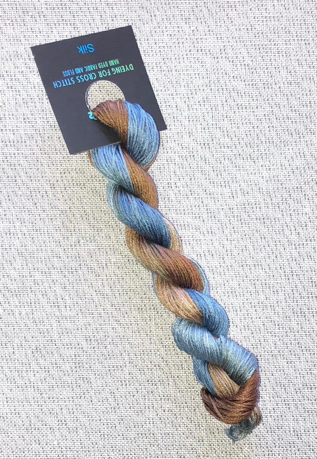 Silk hand dyed floss - Havenwood - Dyeing for Cross Stitch