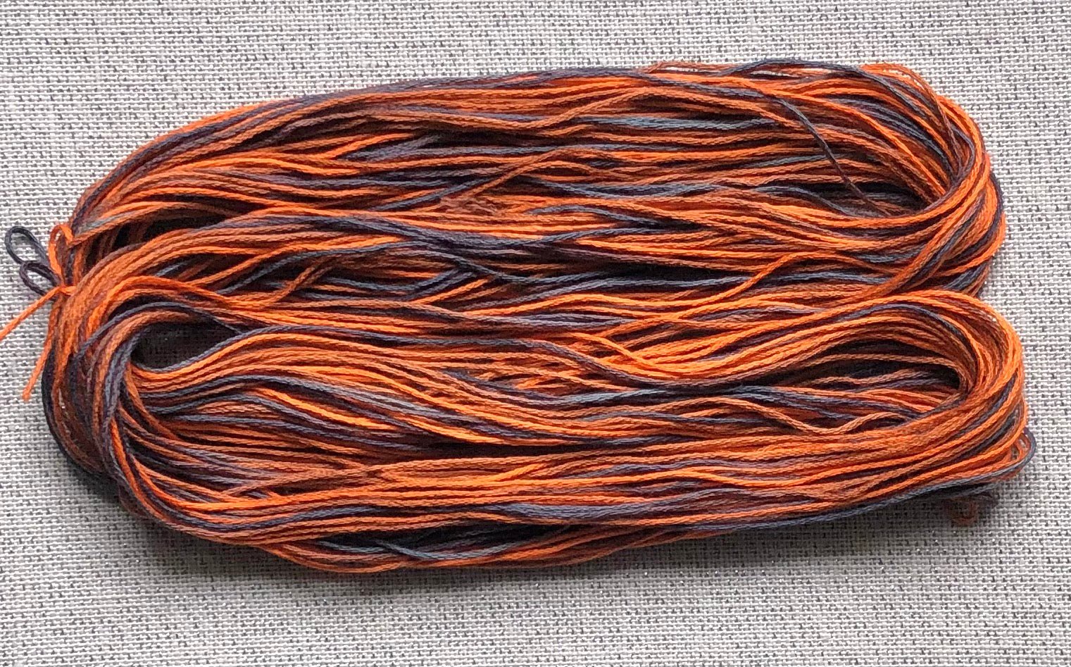 Silk hand dyed floss - Jack - Dyeing for Cross Stitch
