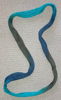 Silk hand dyed floss - Sea Serpent - Dyeing for Cross Stitch