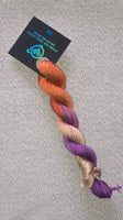 Silk hand dyed floss - Sweater Weather - Dyeing for Cross Stitch